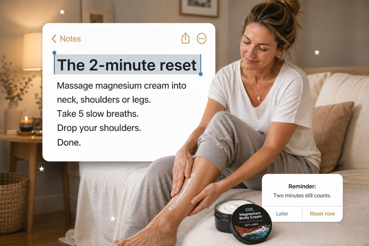 The 2-minute reset for a busy body