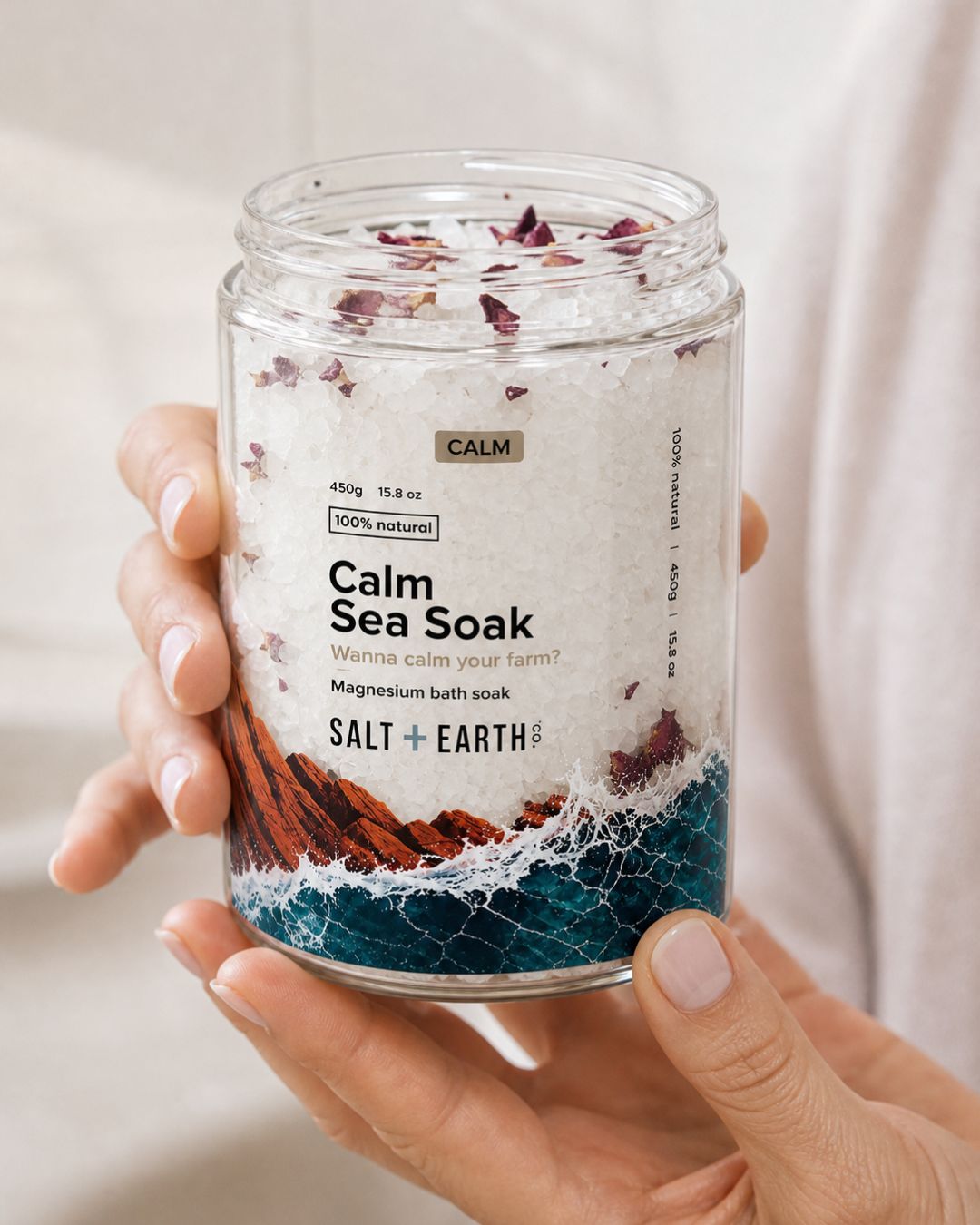 Calm Sea Soak Salt + Earth Co.