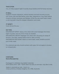 Body Reset System Salt + Earth Co.