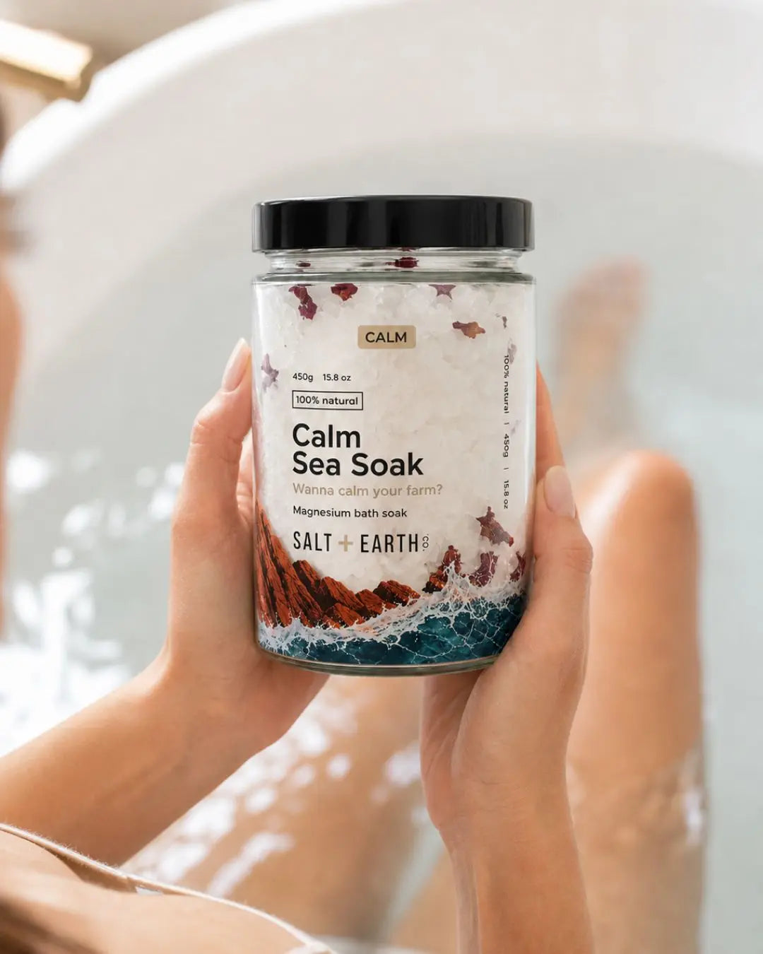 Calm Sea Soak Salt + Earth Co.