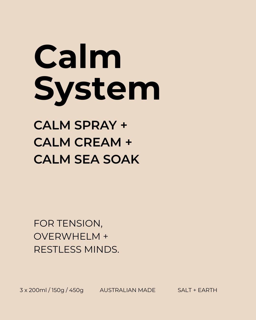 Calm System Salt + Earth Co.