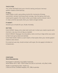 Calm System Salt + Earth Co.