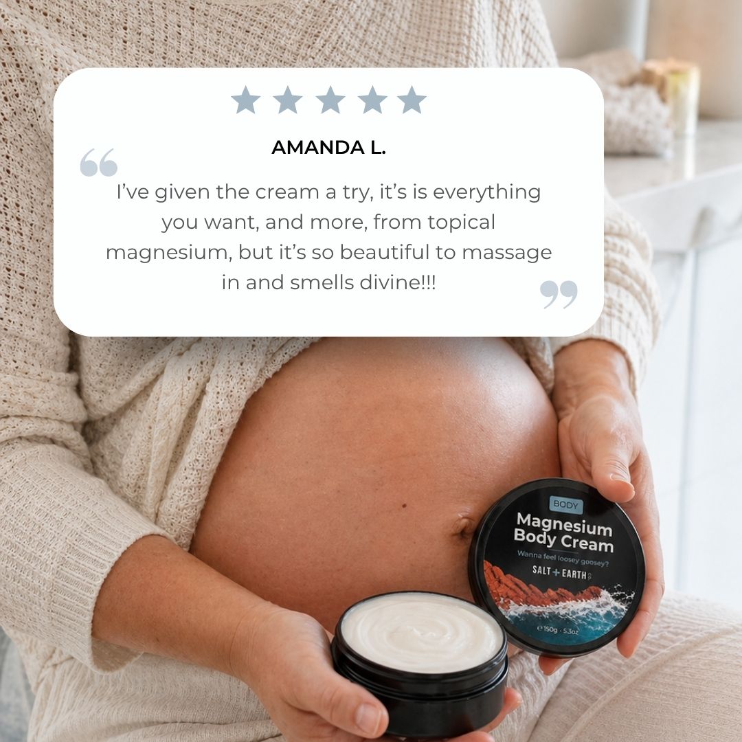 Magnesium Cream Salt + Earth Co.