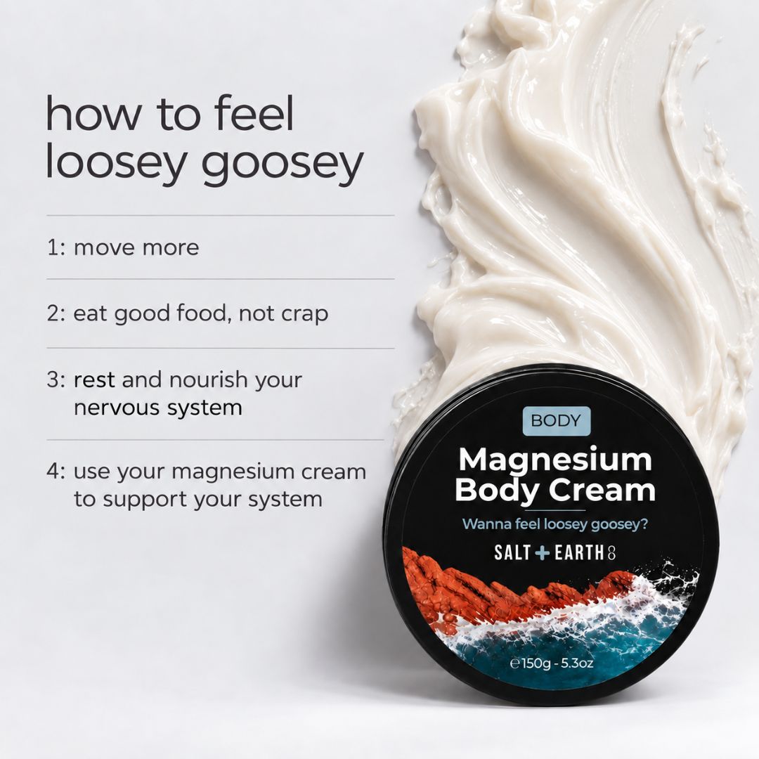 Magnesium Cream Salt + Earth Co.