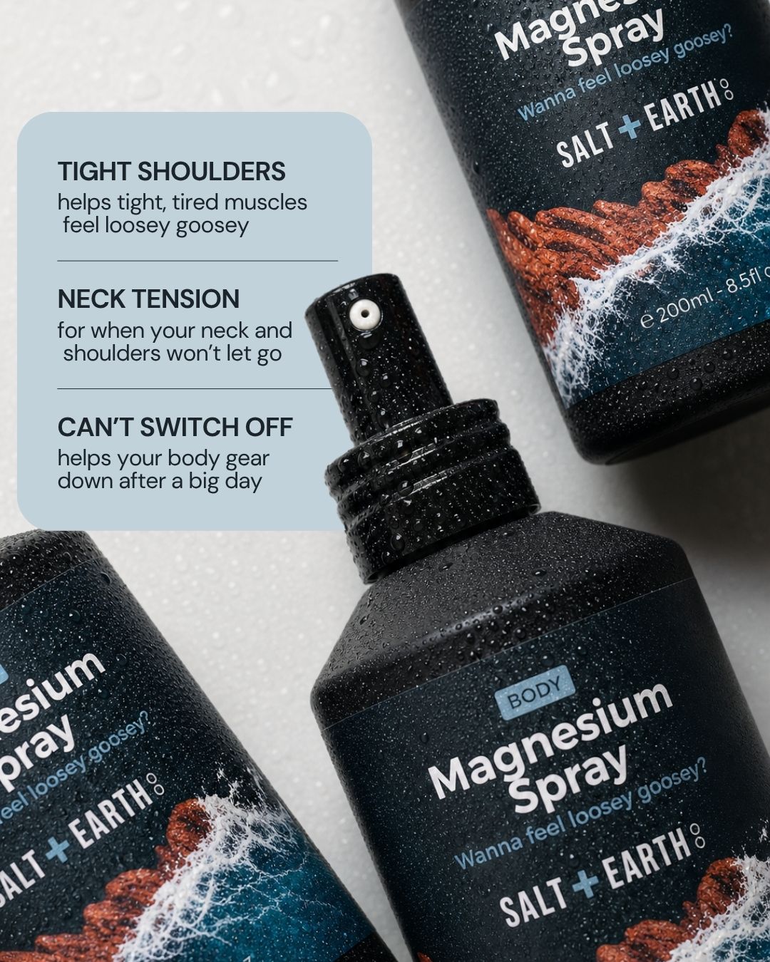 Magnesium Spray Salt + Earth Co.